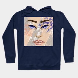 Tattoo face Hoodie